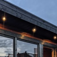 Vorschaubild: Außenleuchten 3er Set LED-Einbaustrahler schwarz mit Fernbedienung, dimmbar