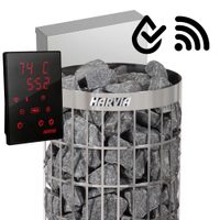 Vorschaubild: Harvia Cilindro 9kW mit Komfortsteuerung IPX inkl. WiFi (MyHarvia), Türsensor Home und 100kg Steine