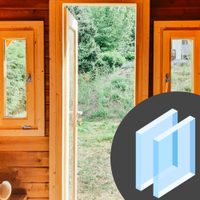 Vorschaubild: Fenster zum Öffnen Isoglas (2x)