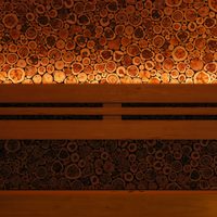 Vorschaubild: Wacholder-Wand im Saunaraum