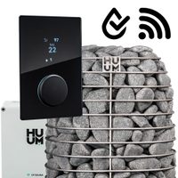 Vorschaubild: Huum Premium Elektroofen Hive Mini 9 kW mit UKU GLAS Steuerung Wifi inkl. 150 kg Steine